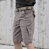 Men's Summer Cargo Shorts Breathable Lightweight Multi-Pocket Outdoor Hiking Knee Length