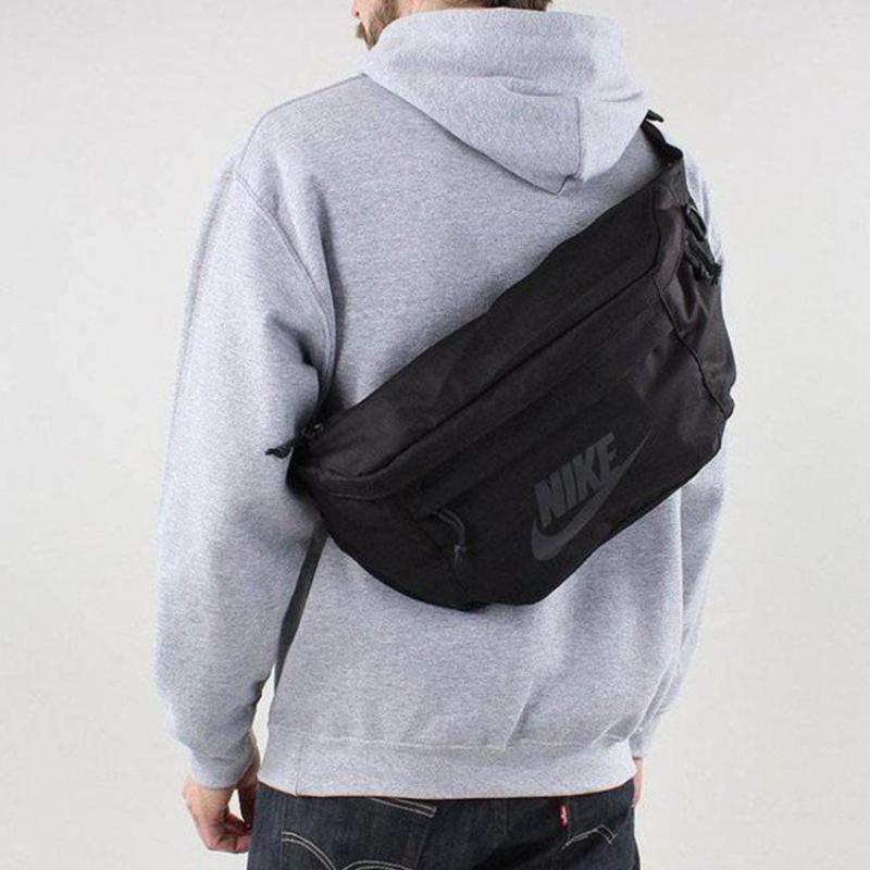 Nike Tech 10L Nylon Fanny Pack Hip Pack Adjustable Strap Black/Anthracite Casual BA5751-010