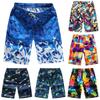 Shorts for menn Korte bukser Swim Beach Beskåret snøring Blomstertrykt uformelle løse bukser