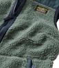 LL Bean Bean Sherpa Fleece US Lead 1000184457 Women's Vest, Fit, Petite, Medium, Gray,