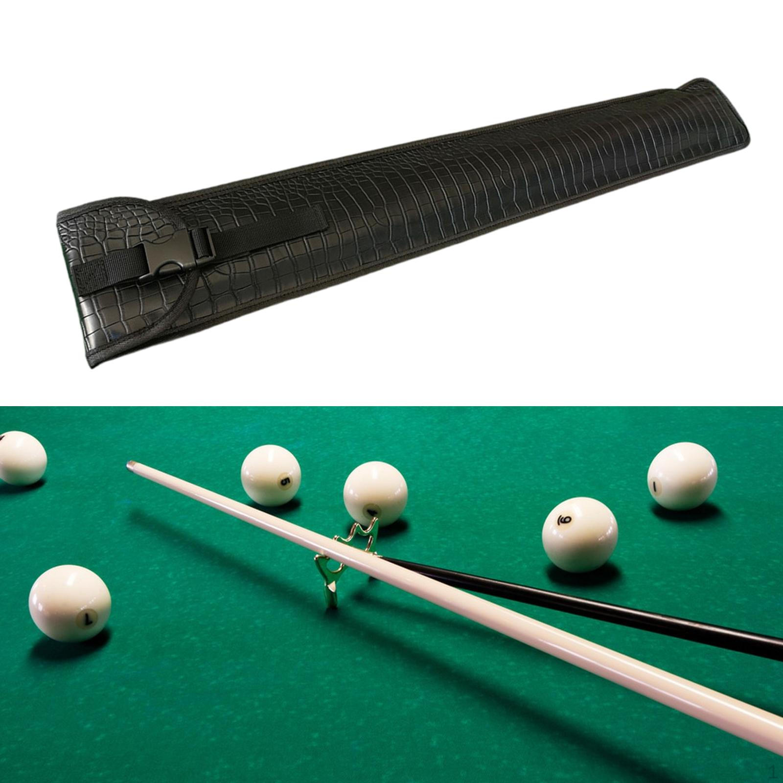 

Чехол для бильярдного кия на 1/2 палки с регулируемым ремнем и защитным держателем