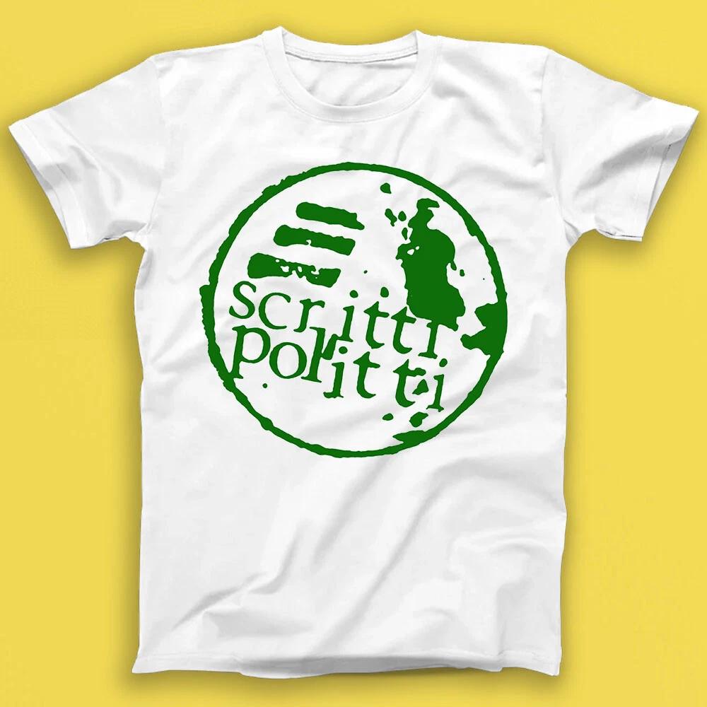 Scritti Politti 4 Стороны Панк-рок Музыка Подарок Футболка 1767 L