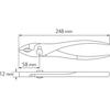 Lobtex Pliers 250mm P250 (Ebi)