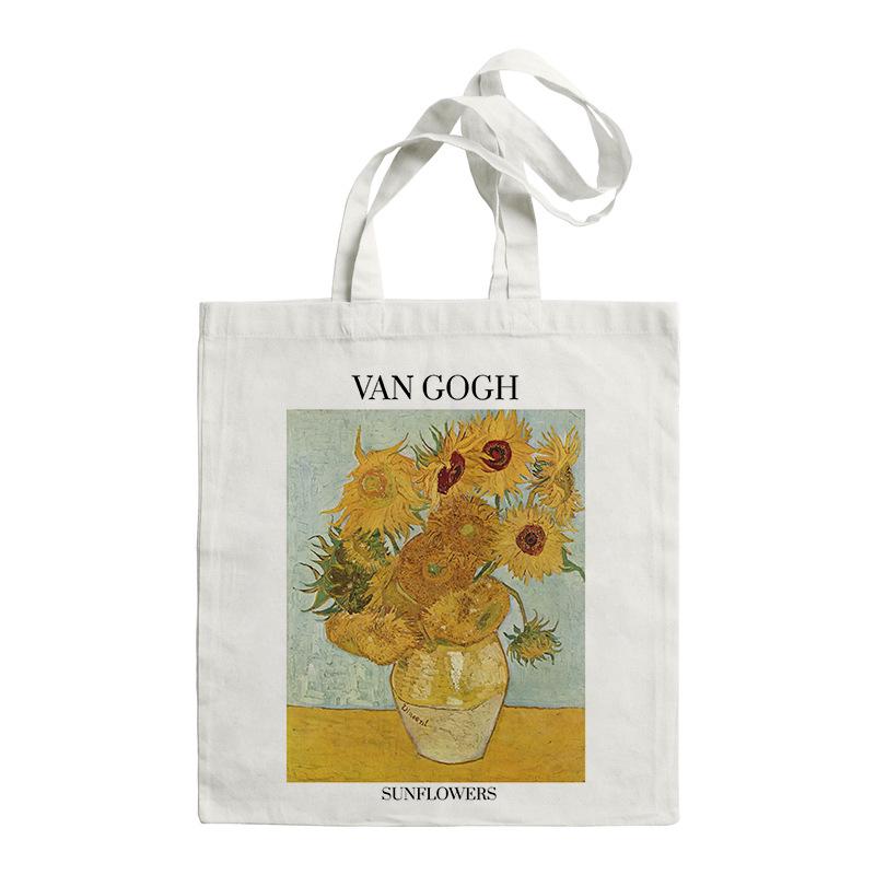 Van Gogh Canvas Tote: Large Capacity Summer 2023 Shoulder Bag for Women