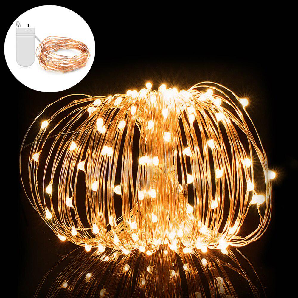 Buy Copper Wire Fairy Light String Garland 2M 5M Festival Wedding Party