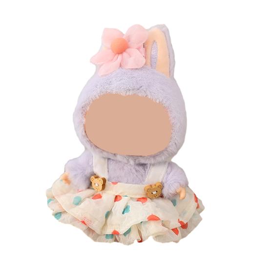 Doll Clothes Set Fashion Hat Skirt Outfit Stylish Accessories Dolls Elegant Display Plush Dolls Outfits