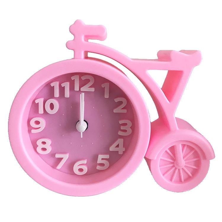 Three-dimensional Digital Silent Alarm Clock Creative Children's Student Bedside Bedroom Desktop Clock Clock