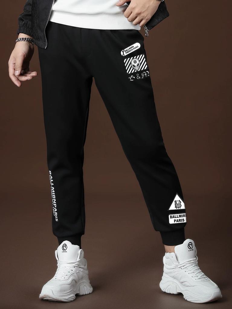 European Style Trendy Men's Jogger Pants 2025 Autumn New Fashion Brand Slim Fit Casual Pants for Men