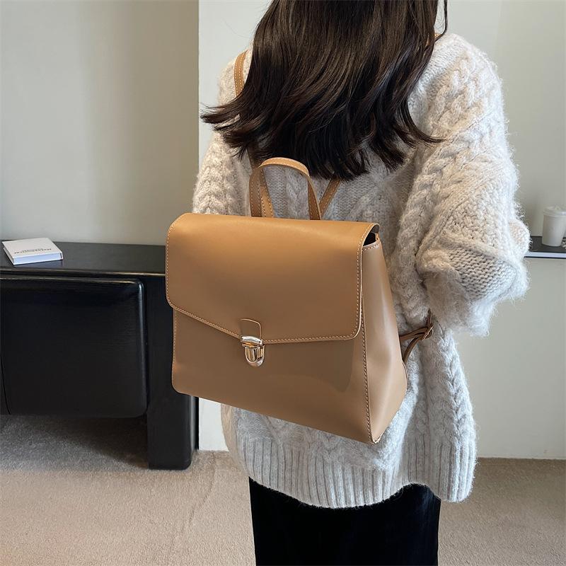 Premium sense backpack women's new large-capacity Japanese backpack trendy girl travel leisure niche backpack women