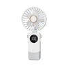 Smart Digital Handheld Foldable Mini Fan CN plug (adapter included)