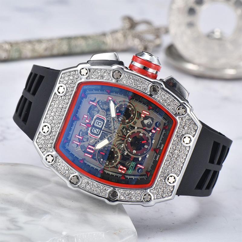 Barrel-Shaped Quartz Watch with Multifunctional Design and PU Strap
