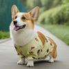 Sommer Ganzkörperprint Kleiner Bär Corgi Vierbeinige Kleidung All-inclusive Wasserdicht Staubdicht Haustierhosen Aus der Schmutzabdeckung
