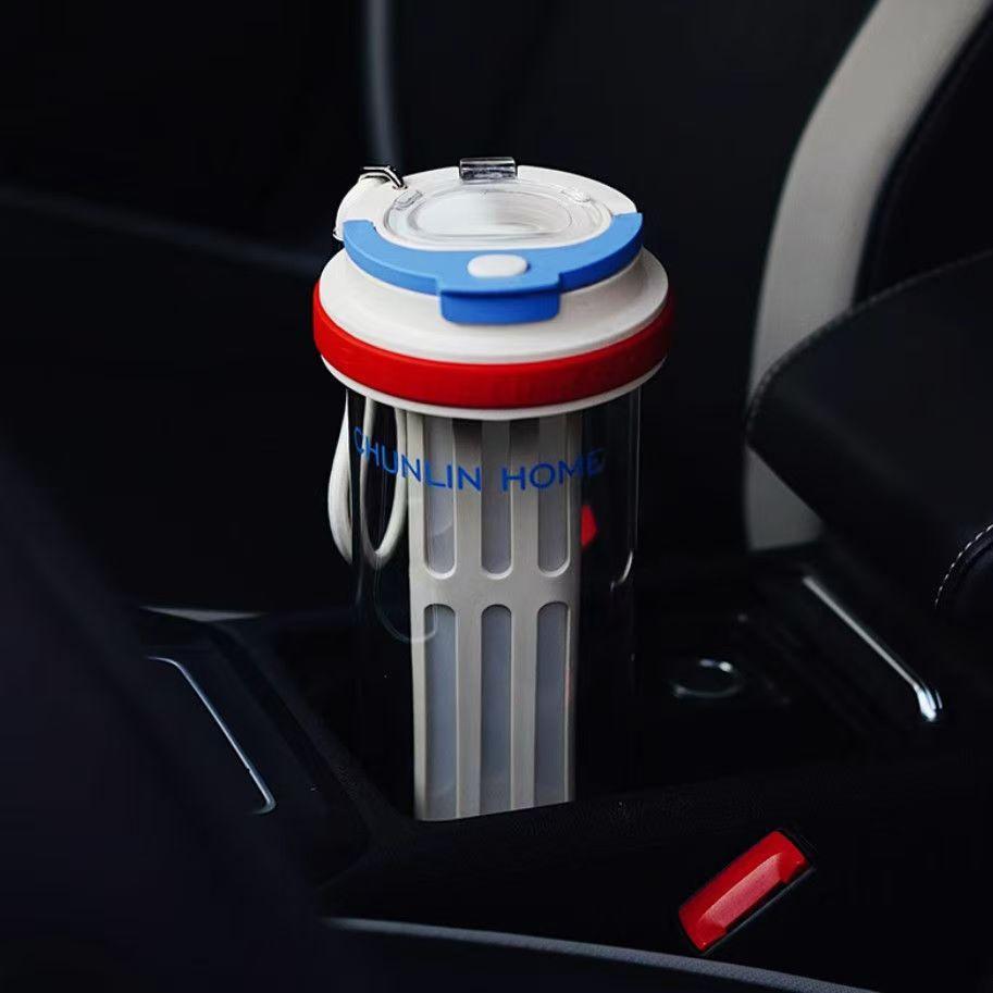 

Portable Accompanying Cup Filter Cup червоний