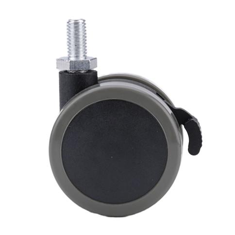SGY Contemporary Polyurethane 2-Inch PP Wheels Swivel Casters Brake for Office Hotel Hospital Living Room Use Easy Installation