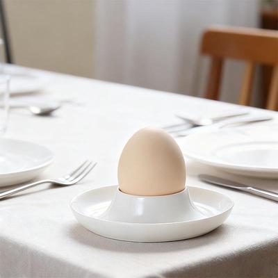 Creative European Egg Cup and Plate Set - Square/Round Designs