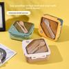 Portable Sealed Compartmentalised Lidded Cutlery Set with Spoon Food-Grade Lunchbox
