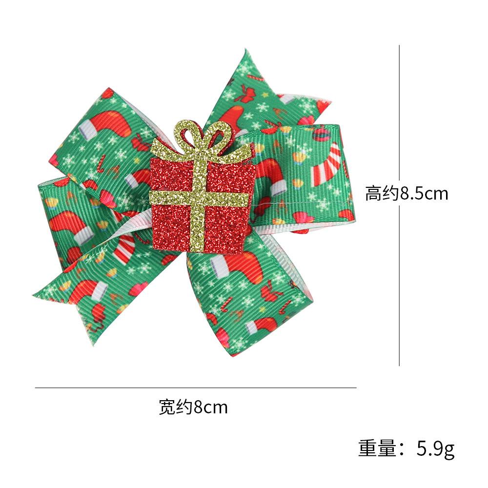 Adorable Hair Christmas Clips For Girls Featuring Sparkling Reindeer Antlers And Cheerful Designs