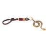Copper Snake Vintage Handmade Brass Key Foddle Pure Zodiac Disc Belt Hanging Car Key Foot Pendant