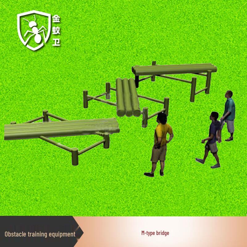 600-Meter Obstacle Training M-Type Bridge