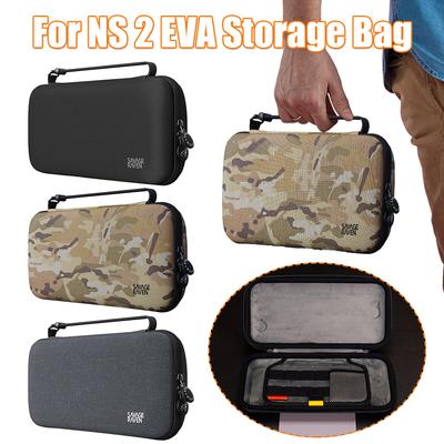 EVA Portable Storage Bag Shockproof Handheld Game Console Case with Mesh Compartment Protective Case for Nintendo Switch 2