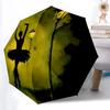 1PC Ballerina Automatic Folding Umbrella, Portable & Foldable Design with 8 Ribs, 67