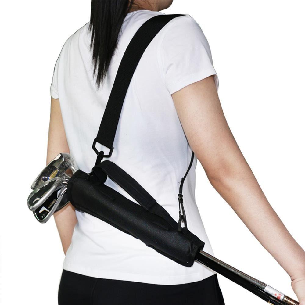Mini Golf Club Tote Bag Adjustable Golf Training Case Golf Accessories Golf Club Bag  Golf Club