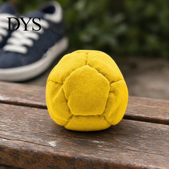 Kids Game Sandbags Creative Outdoor Footbag, Soft Suede Bean Bags for Kids, Soccer Stress Relief Throwing Sandbag Toys, Juggling Balls Play Props