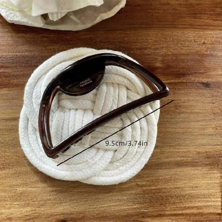 Acetate Winter Claw Clip Plush Lovely Hair Claw Beautiful Girls Hair Hair Claw for Various Hair Types and Styles