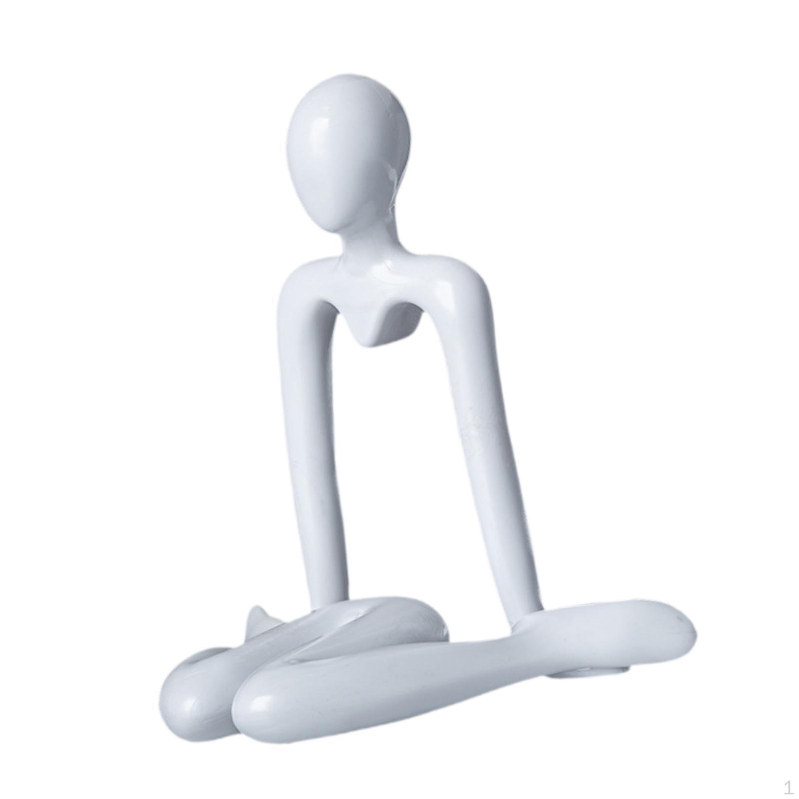 

Абстрактная скульптура мыслителя, декоративная фигурка, Коллекционная фигурка, статуя, настольное украшение для