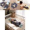 3pcs Newborn Baby Boy Girl Cotton Striped Outfit Set With Long Sleeve Top Pants And Hat For Spring And Autumn Comfort