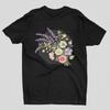 Wildblumenstrauß T-Shirt Botanische Florale Grafik Natur Kunst Tee Unisex