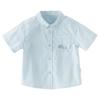 DAVE & BELLA Boys' Striped Short Sleeve Cotton Shirt