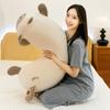 Cuscino Abbracciabile Peluche Gatto Carino per Bambini - Compagno del Sonno e Regalo di Compleanno