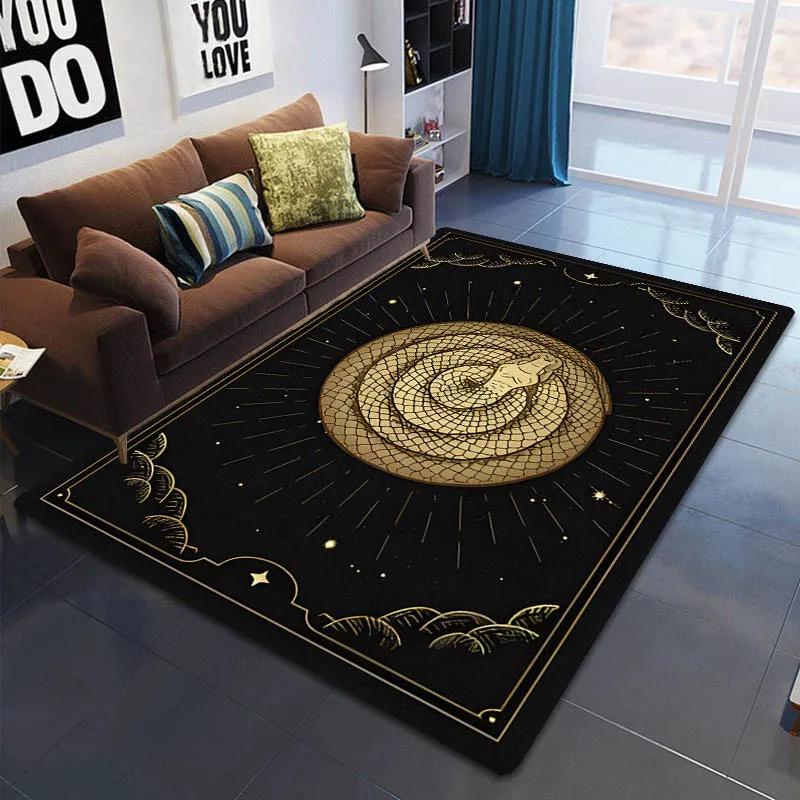 Tree of Life Carpet 3D Printed Rug Floor Mats Non-slip Mat for Dining Room Living Room Soft Bedroom Carpets Photography Props