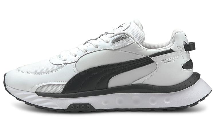 PUMA Wild Rider Route White Black 381597-02 37