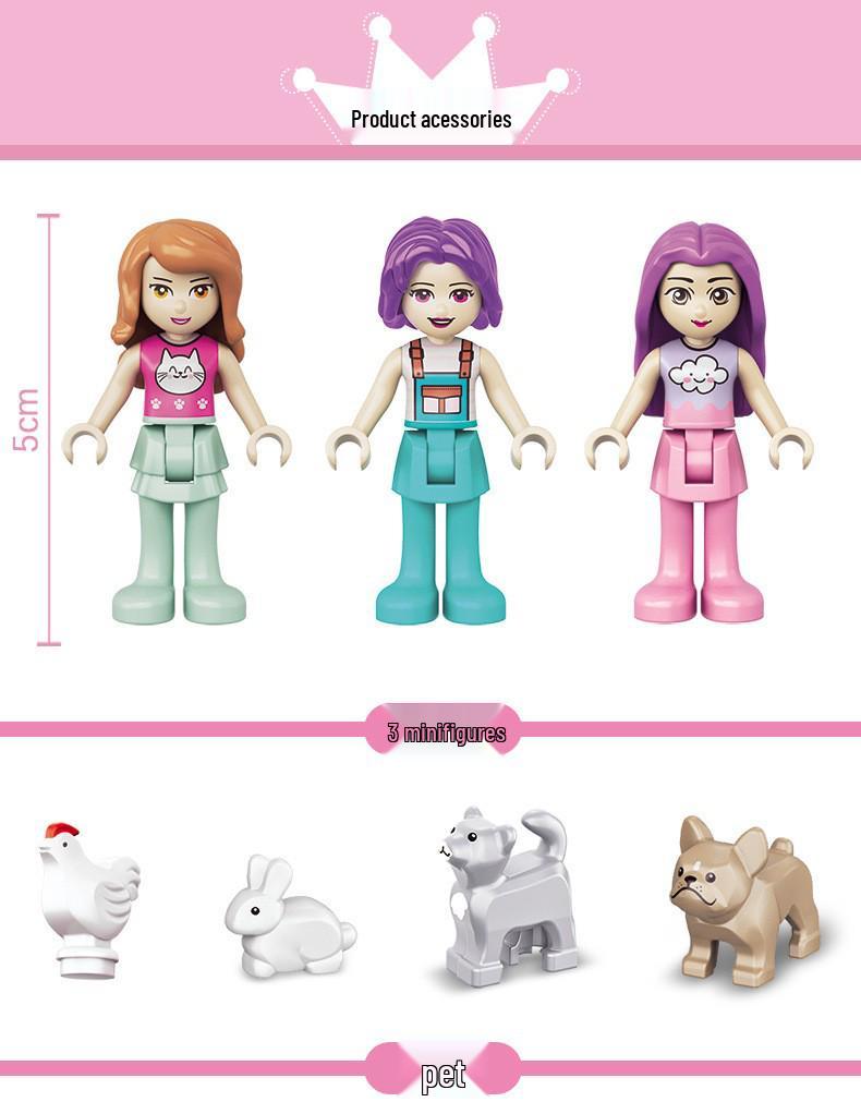 Chaobao 7652 Dream Treehouse Princess Castle Building Blocks Toy Set