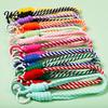 Braided Rope Accessory Pendant Short Wrist Strap with Hanging Ring Outdoor Activity Wear-Resistant Lightweight Lanyard Portable Water Bottles