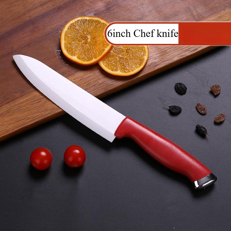 

Керамический нож для фруктов для кухни 4 5 6 дюймов шеф-поварской нож с ножнами утилита нарезка кулинарный инструмент для овощей нержавеющий циркони