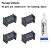 4Pcs Car Door Checker Strap Check Assy For Toyota Corolla Yaris Auris Aygo C-HR Limo Limiter Jam Hinge Sagging Repair Kit