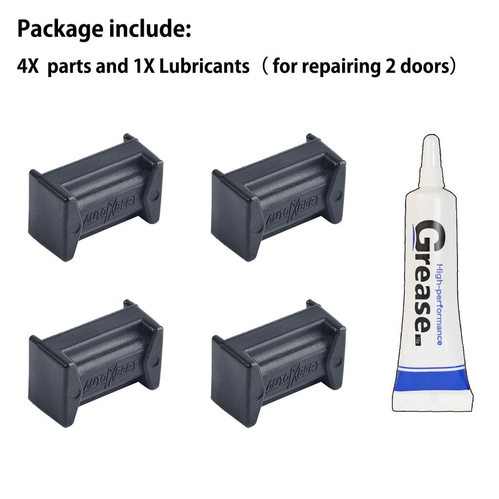 4Pcs Car Door Checker Strap Check Assy For Toyota Corolla Yaris Auris Aygo C-HR Limo Limiter Jam Hinge Sagging Repair Kit