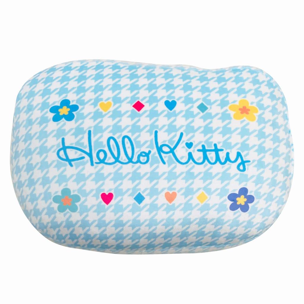MORIPiLO Sanrio Body Pillow Hello Kitty Mochimochi Face Stuffed Toy Goods Backrest Nap Pillow Blue 32x23x10cm Cute Soft Sanrio Character Pillow