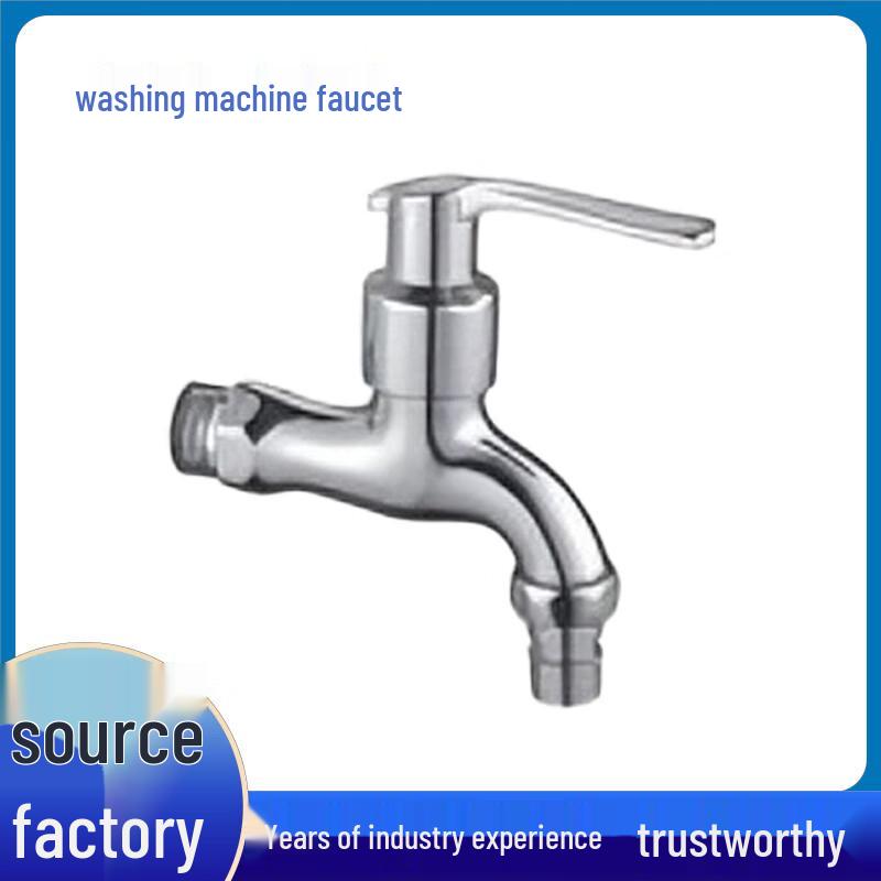 Minxi 304 Stainless Steel Thickened Anti-splash Washing Machine Faucet 25-3402