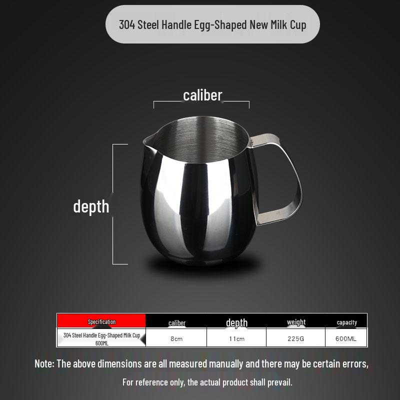 304 Stainless Steel Long-Handle Mini Oil Pouring Pot