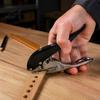 Woodworking Hole Puncher Single Puncher, Adjustable 3 in 1 Edge Tool, Professional Wood Drill Guide Precision Drilling Handheld Punching