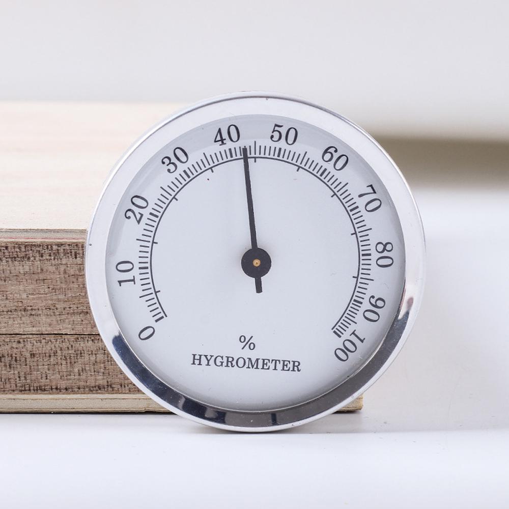 57mm Durchmesser Hygrometer Mechanisch Ohne Batterie Tragbar Genau Langlebig Hygrometer Innen Außen Feuchtigkeitsmesser Mit Magnet