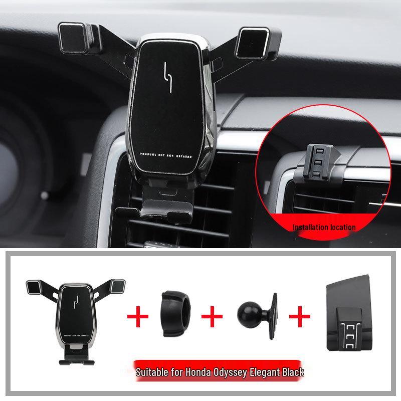 Bezprzewodowy uchwyt na telefon z ładowaniem do samochodu hybrydowego Honda Odyssey/Elysion