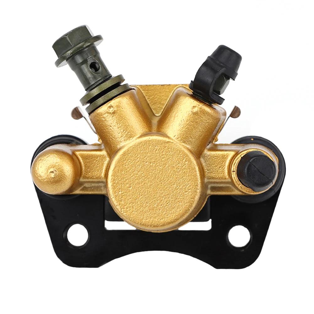 Left/Right Hydraulic Disc Front Brake Caliper Pump Motorcycle Brake for 50cc 70cc 90cc 110cc 125cc ATV Go Kart Buggy Quad Bike