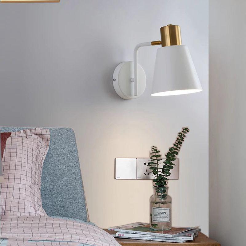 Nordic Minimalist Adjustable Wall Lamp for Bedroom or Corridor