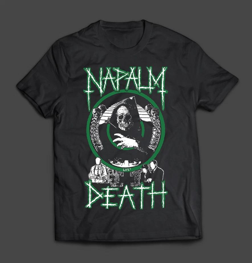 

NAPALM DEATH – Life (Green) – Grindcore Tee (Back Graphic Edition) S