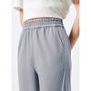 Peacebird Women's Summer High-Waist Flare Pants with Contrast Trim